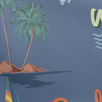 Summer Ocean Vacation Pongee