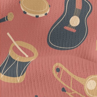Electronic Keyboard Guitar Hor Stretch Jersey
