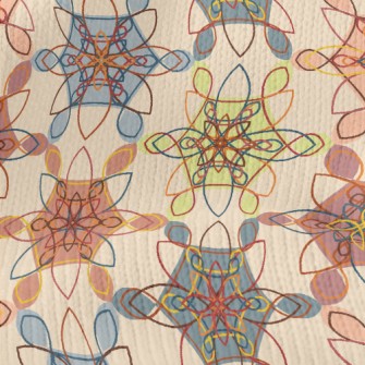 Neatly Arranged Flowers Stretch Jersey