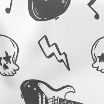 Skeleton Rhythm Electric Guita Lightweight Cotton Poplin