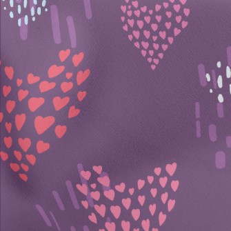 Small Hearts Gather Big Hearts Lightweight Cotton Poplin
