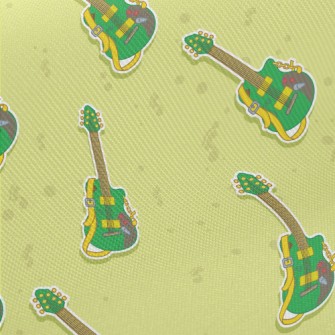Special Color Electric Guitar Midweight Cotton Poplin