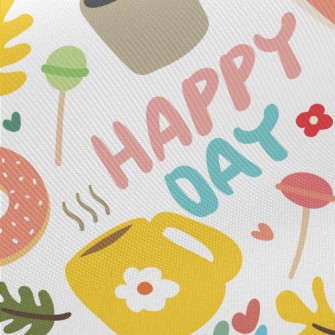 Rabbit Happy Day Midweight Cotton Poplin