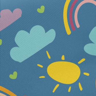 Big Sun Little Rainbow Midweight Cotton Poplin