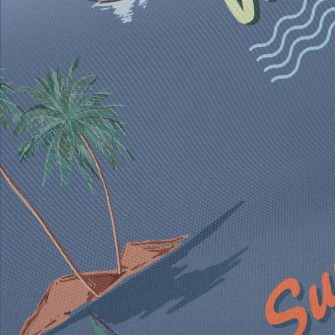 Summer Ocean Vacation Midweight Cotton Poplin