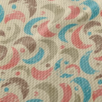 Retro Mottled Moon Birdseye Piqué