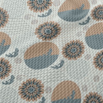 Japanese Retro Round Birdseye Piqué