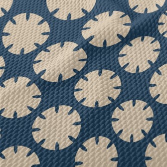 Shape Polka Dot Pattern Birdseye Piqué