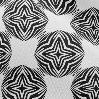 Black Star Decoration Chiffon