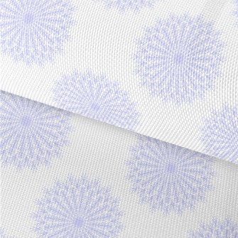 Purple Lace Snowflakes Waterproof Oxford