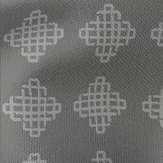 Grid Pattern Rhombus Waterproof Canvas