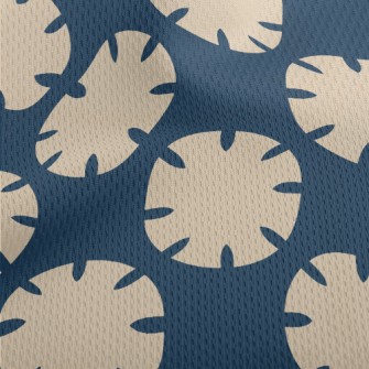 Shape Polka Dot Pattern Athletic Mesh Flat Back