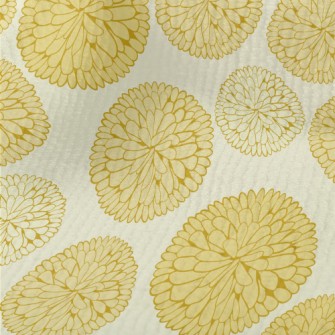 Hand Drawn Beautiful Chrysanth Terry