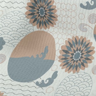 Japanese Retro Round Terry