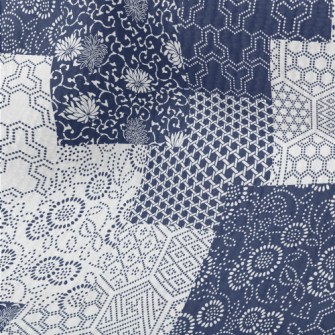 Beautiful Blue Continuous Pict Terry