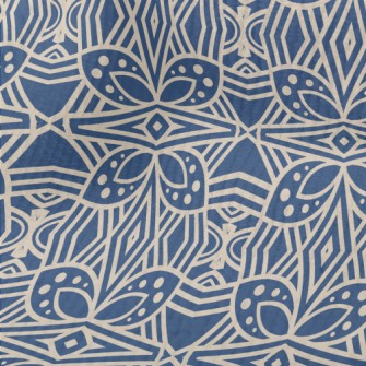 Retro Geometric Pattern Terry