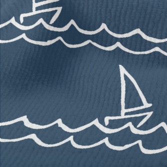 Sailboat And Waves Terry