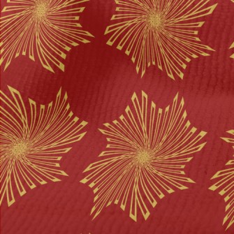 Gold Geometric Pattern Terry