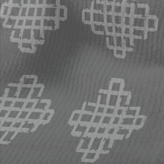 Grid Pattern Rhombus Terry