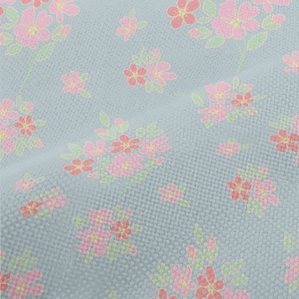 Elegant Hand-painted Bouquet Performance Linen