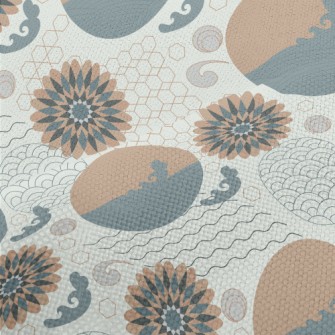 Japanese Retro Round Performance Linen