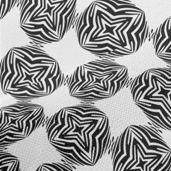 Black Star Decoration Performance Linen