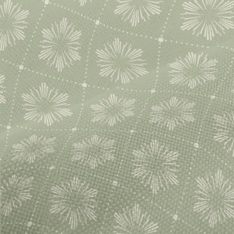 Elegant Diamond Pattern Performance Linen