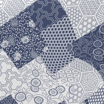 Beautiful Blue Continuous Pict Twill