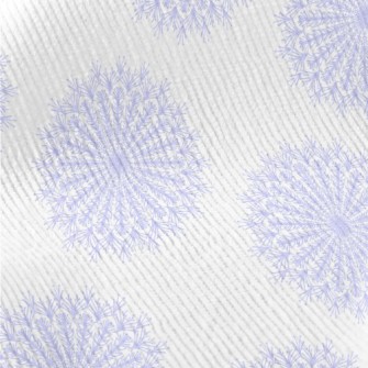 Purple Lace Snowflakes Standard Corduroy