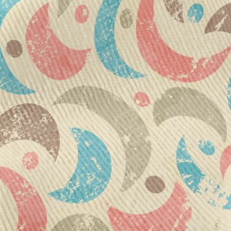 Retro Mottled Moon Standard Corduroy