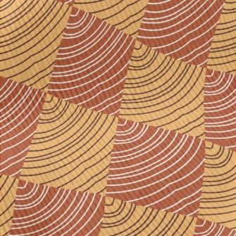 Hand Drawn Rhombus Standard Corduroy