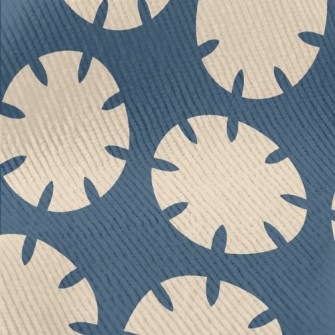 Shape Polka Dot Pattern Standard Corduroy