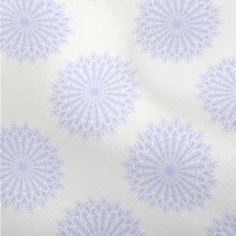 Purple Lace Snowflakes Dobby