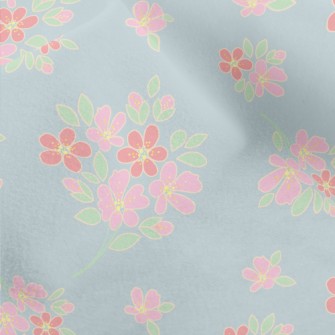 Elegant Hand-painted Bouquet Micro Fleece