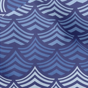 Cartoon Gradient Waves Micro Fleece