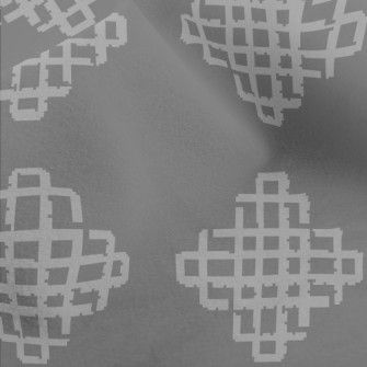 Grid Pattern Rhombus Micro Fleece
