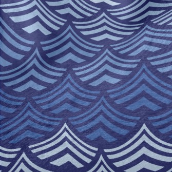 Cartoon Gradient Waves Minky