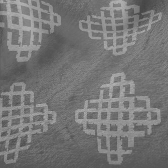 Grid Pattern Rhombus Minky