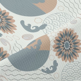 Japanese Retro Round Piqué