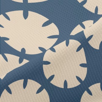 Shape Polka Dot Pattern Piqué