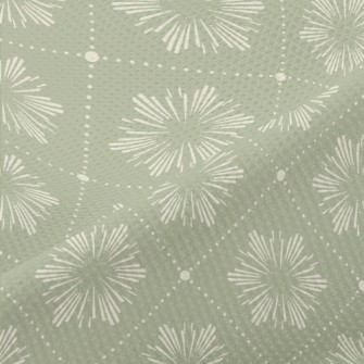 Elegant Diamond Pattern Piqué