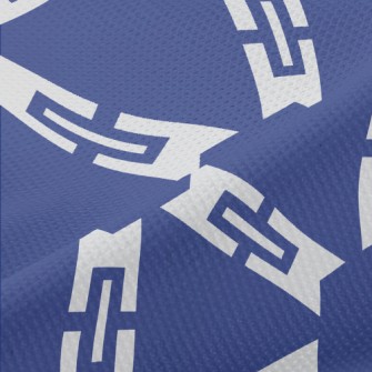 Abstract Geometric Pattern Piqué