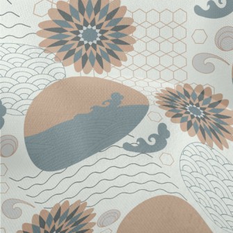 Japanese Retro Round Lightweight Performance Linen