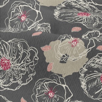 Abstract Hand Drawn Bouquet Modern Jersey