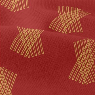 Rectangular Geometric Lines Modern Jersey