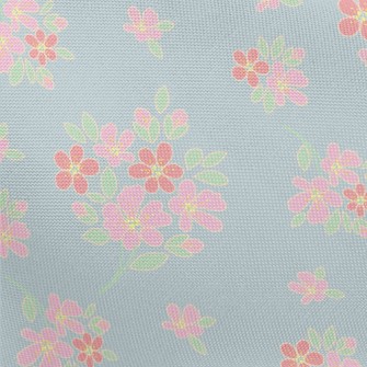 Elegant Hand-painted Bouquet Pongee