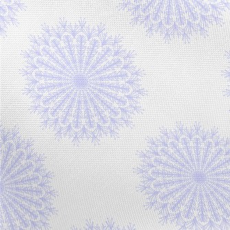Purple Lace Snowflakes Pongee