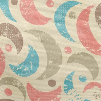 Retro Mottled Moon Pongee