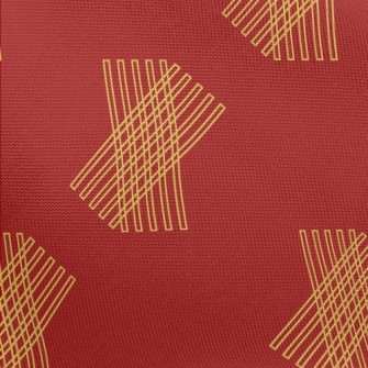 Rectangular Geometric Lines Pongee