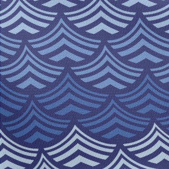 Cartoon Gradient Waves Pongee